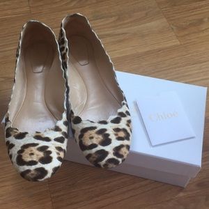 Chloe Lauren scalloped flats